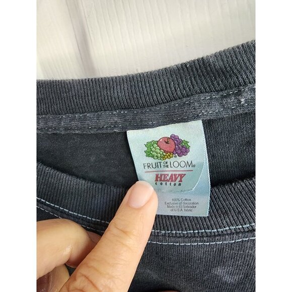 Fruit of the Loom Tie-Dye Men's Long Sleeve T-Shirt Sz Large - Picture 3 of 8